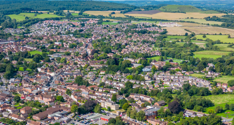 Waminster Aerial View